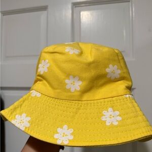 Yellow Daisy Bucket Hat